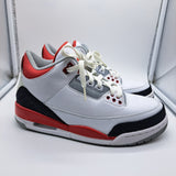 Jordan 3 Fire Red (2013) - size 8