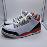 Jordan 3 Fire Red (2013) - size 8