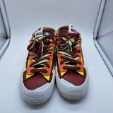 Nike Blazer Low Sacai KAWS Red - size 10