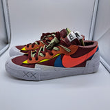Nike Blazer Low Sacai KAWS Red - size 10