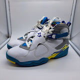 Jordan 8 White Aqua - size 10w