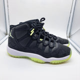 Jordan 11 Black Barely Volt - size 7y