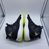 Jordan 11 Black Barely Volt - size 7y