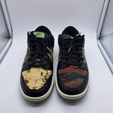 Nike Dunk Low Crazy Camo - size 9.5