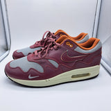 Nike Air Max 1 Patta Waves Maroon - size 10