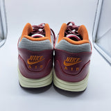 Nike Air Max 1 Patta Waves Maroon - size 10