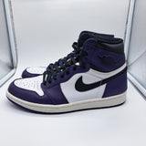 Jordan 1 Court Purple White - size 10