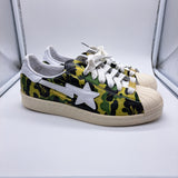 Adidas Superstar BAPE ABC Camo Green - size 7.5
