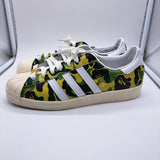 Adidas Superstar BAPE ABC Camo Green - size 7.5
