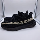Yeezy 350 Core Black White - size 8