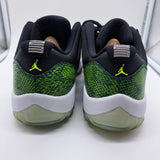 Jordan 11 Low Green Snakeskin - size 11.5