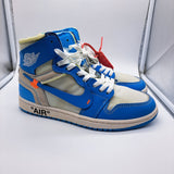 Jordan 1 Off-White UNC - size 9