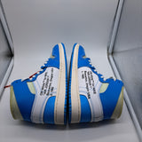 Jordan 1 Off-White UNC - size 9