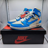 Jordan 1 Off-White UNC - size 9