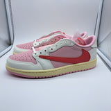 Jordan 1 Low Travis Scott Tropical Pink - size 9