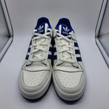 Adidas Forum Low White Royal Blue - size 11.5