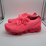 Nike Vapormax Flyknit 3 Triple Pink - size 6.5w