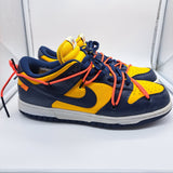 Nike Off White Dunk Low Michigan - size 11.5