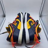 Nike Off White Dunk Low Michigan - size 11.5