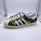 Adidas BAPE Superstar ABC Camo Green - size 9