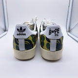 Adidas BAPE Superstar ABC Camo Green - size 9