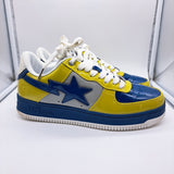 Bapesta Nostalgic Blue Yellow - size 10