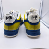 Bapesta Nostalgic Blue Yellow - size 10