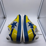 Bapesta Nostalgic Blue Yellow - size 10