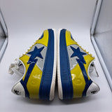 Bapesta Nostalgic Blue Yellow - size 10