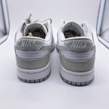 Nike Dunk Low Light Silver Corduroy - size 9w