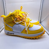 Nike AF1 Mid Off-White Canary Yellow - size 12