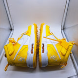 Nike AF1 Mid Off-White Canary Yellow - size 12