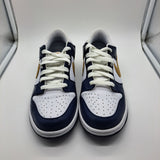 Nike Dunk Low Midnight Navy Wheat - size 6y