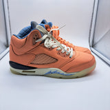 Jordan 5 We The Best Crimson Bliss - size 6.5y