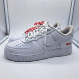 Supreme White AF1 Low - size 8