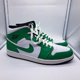 Jordan 1 Mid Lucky Green - size 13