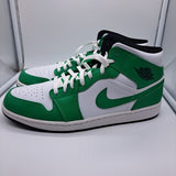 Jordan 1 Mid Lucky Green - size 13
