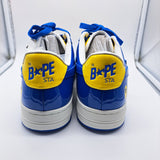 Bapesta Blue Yellow Patent Leather - size 12