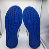 Bapesta Blue Yellow Patent Leather - size 12