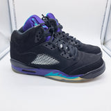 Jordan 5 Black Grape (2013) - size 6.5y