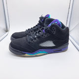 Jordan 5 Black Grape (2013) - size 6.5y