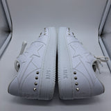 Bapesta White Studded  - size 8.5