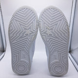 Bapesta White Studded  - size 8.5