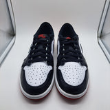 Jordan 1 Low Black Toe - size 10.5