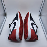 Jordan 1 Low Black Toe - size 10.5