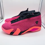 Jordan 14 Shocking Pink - size 10.5w