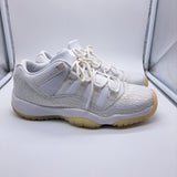 Jordan 11 Low Heiress Pure Platinum - size 6.5y