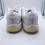 Jordan 11 Low Heiress Pure Platinum - size 6.5y