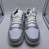Nike Dunk Low Lottery SE Grey White - size 11.5
