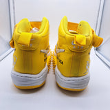 Nike AF1 Mid Off White Canary Yellow - size 10